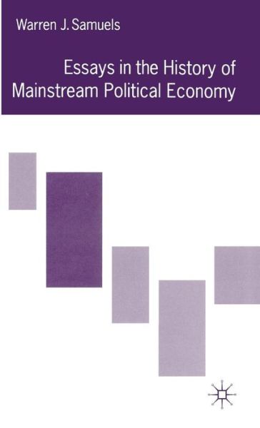 Cover for Warren J. Samuels · Essays in the History of Mainstream Political Economy (Hardcover Book) (1992)