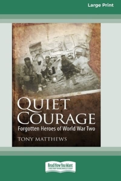 Cover for Tony Matthews · Quiet Courage (Book) (2021)