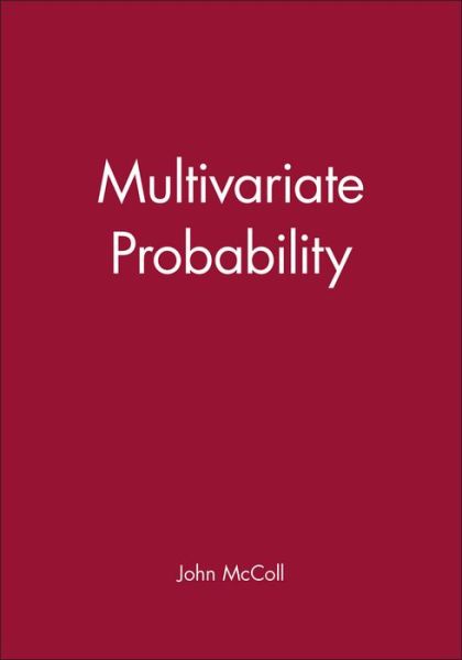 Cover for John McColl · Multivariate Probability (Paperback Book) (2004)