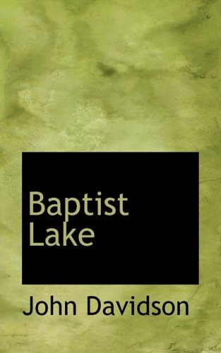 Cover for John Davidson · Baptist Lake (Hardcover Book) (2008)
