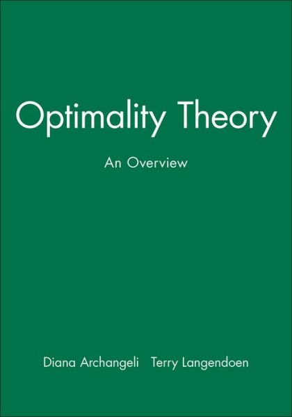 Cover for D Archangeli · Optimality Theory: An Overview - Explaining Linguistics (Pocketbok) (1997)