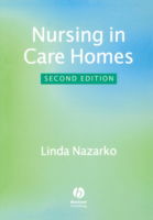 Cover for Nazarko, Linda (Royal College of Nursing) · Nursing in Care Homes (Paperback Book) (2002)