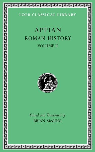 Cover for Appian · Roman History, Volume III - Loeb Classical Library (Hardcover Book) (2019)