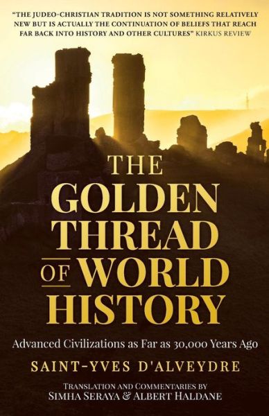 Cover for Alexandre Saint-Yves d'Alveydre · The Golden Thread of World History (Paperback Book) (2019)