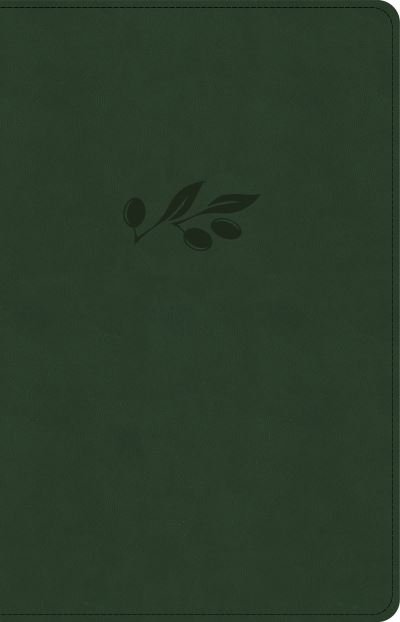 Cover for Holman Bible Publishers · NASB Large Print Personal Size Reference Bible, Olive LeatherTouch (Imitation Leather Bo) (2022)