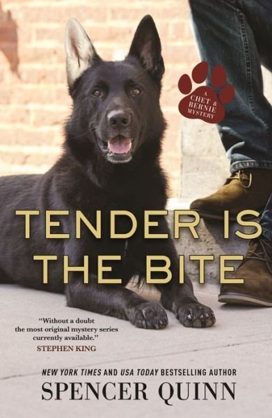 Cover for Spencer Quinn · Tender Is the Bite: A Chet &amp; Bernie Mystery - A Chet &amp; Bernie Mystery (Paperback Book) (2022)