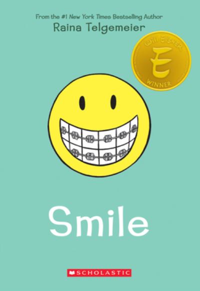 Smile - Raina Telgemeier - Livros - Scholastic US - 9781338740264 - 7 de dezembro de 2023