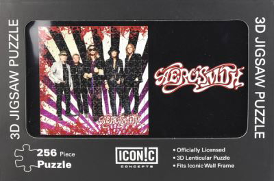 Aerosmith - 3D Lenticular Jigsaw Puzzle - Hal Leonard - Annan - Iconic Concepts - 9781540006264 - 1 april 2020