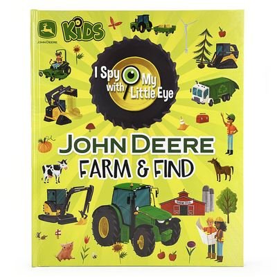 Cover for Cottage Door Press · John Deere Kids (I Spy with My Little Eye) (Book) (2023)