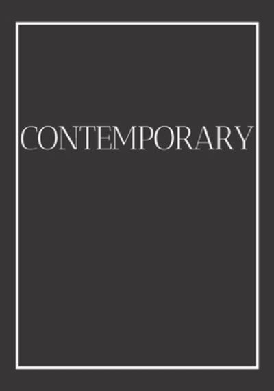 Cover for Contemporary Interior Design · Contemporary (Paperback Book) (2019)