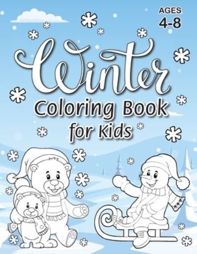 Cover for Engage Activity Books · Winter Coloring Book for Kids (Paperback Book) (2021)