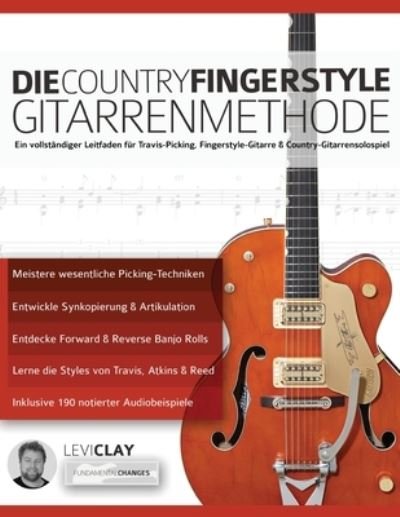 Cover for Levi Clay · Die Country-Fingerstyle Gitarrenmethode (Paperback Book) (2020)