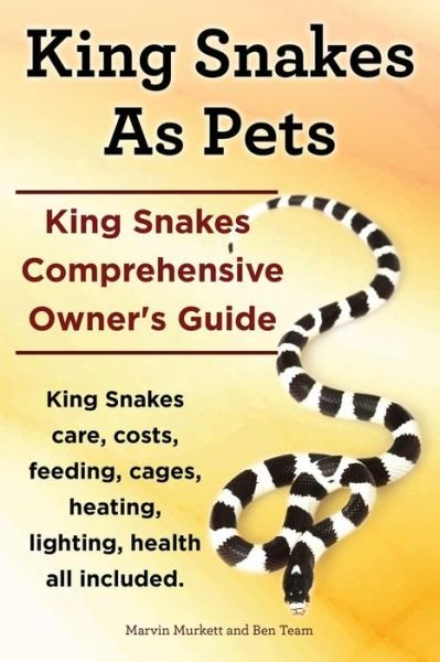 Cover for Ben Team · King Snakes As Pets. King Snakes Comprehensive Owner's Guide. Kingsnakes Care, Costs, Feeding, Cages, Heating, Lighting, Health All Included. (Paperback Book) (2014)