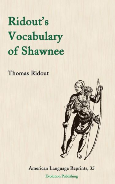 Cover for Thomas Ridout · Ridout's Vocabulary of Shawnee (Book) (2022)