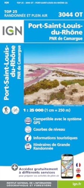 Cover for Port-St-Louis-du-Rhone / PNR de Camargue - TOP 25 (Landkarten) (2024)