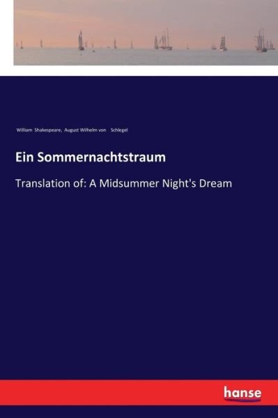 Cover for William Shakespeare · Ein Sommernachtstraum: Translation of: A Midsummer Night's Dream (Paperback Book) (2021)