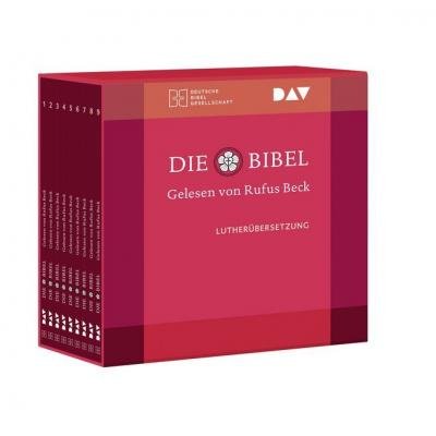 Cover for Martin Luther · Die Bibel. Gelesen von Rufus Beck. Lutherübersetzung 2017 mit Apokryphen. (CD) (2019)