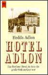 Cover for Hedda Adlon · Heyne.05489 Adlon.Hotel Adlon (Book)