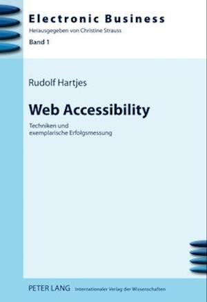 Cover for Hartjes Rudolf Hartjes · Web Accessibility: Techniken und exemplarische Erfolgsmessung (Hardcover Book) (2009)