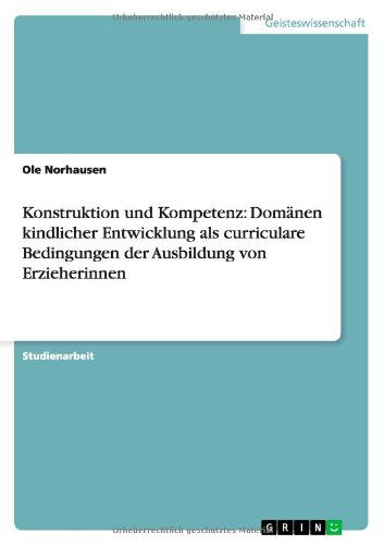 Cover for Norhausen · Konstruktion und Kompetenz: D (Book) [German edition] (2011)