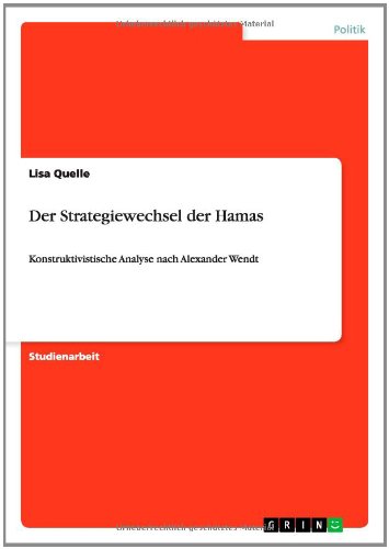 Cover for Lisa Quelle · Der Strategiewechsel Der Hamas (Paperback Book) [German edition] (2014)