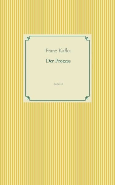 Cover for Kafka · Der Prozess (Bok) (2019)