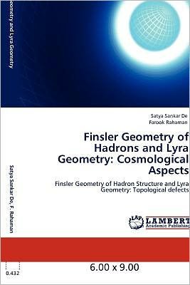 Cover for De · Finsler Geometry of Hadrons and Lyra (Bok)