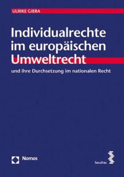Cover for Giera · Individualrechte im europäischen (Book) (2015)