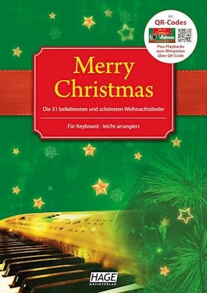 Cover for HAGE Musikverlag · Merry Christmas fur Keyboard (Bok) (2021)