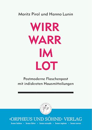 Cover for Moritz Pirol · Wirrwarr im Lot (Paperback Book) (2019)