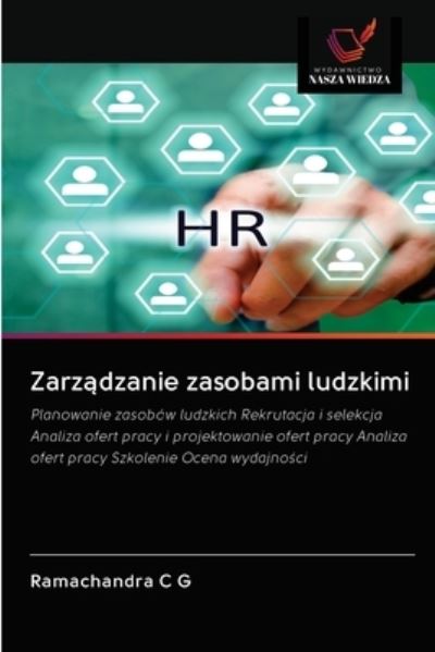 Cover for Ramachandra C G · Zarz?dzanie zasobami ludzkimi (Pocketbok) (2020)