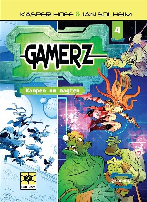Cover for Kasper Hoff; Jan Solheim · Gamerz: Gamerz 4 - Kampen om magten (Innbunden bok) [1. utgave] (2015)