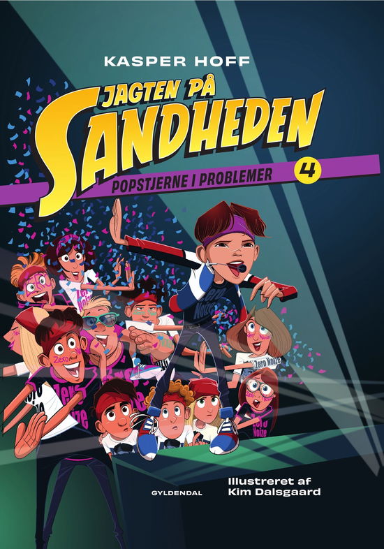 Cover for Kasper Hoff · Jagten på sandheden: Jagten på sandheden 4 - Popstjerne i problemer (Bound Book) [1e uitgave] (2022)