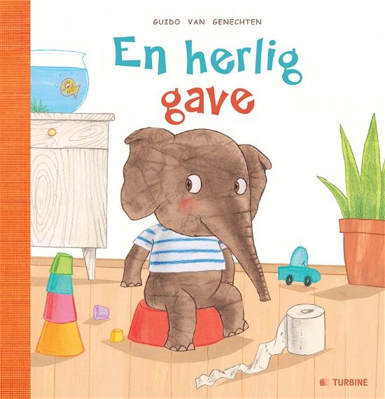 Cover for Guido van Genechten · En herlig gave (Indbundet Bog) [Indbundet] (2013)