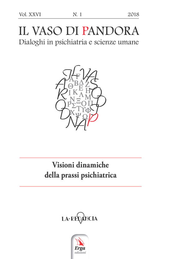 Cover for Aa.Vv. · Vaso Di Pandora Vol. Xxvi N. 1 - 2018 (Il) (Bok)