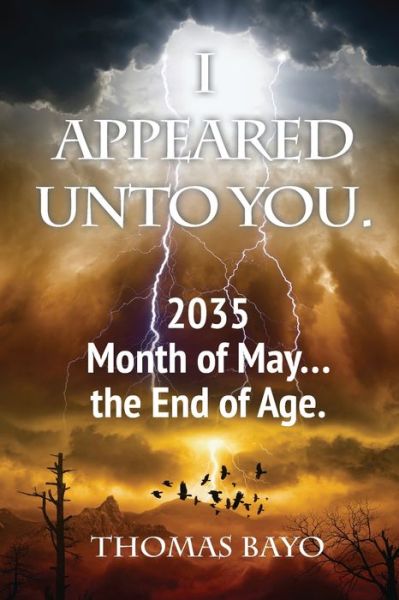 Cover for Thomas Bayo · I Appeared Unto You (Paperback Book) (2020)
