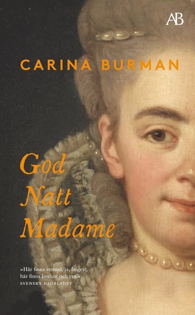 Cover for Carina Burman · God natt Madame (Paperback Book) (2022)