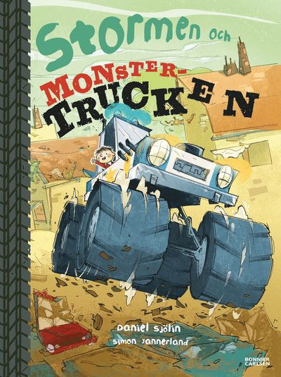 Cover for Daniel Sjölin · Stormen och monstertrucken (Bound Book) (2017)