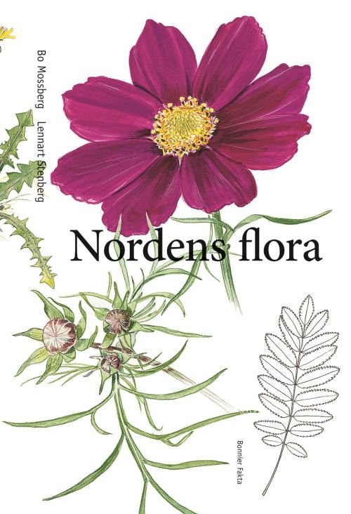 Cover for Mossberg Bo (ill.) · Nordens flora / text: Lennart Stenberg (Bound Book) (2018)