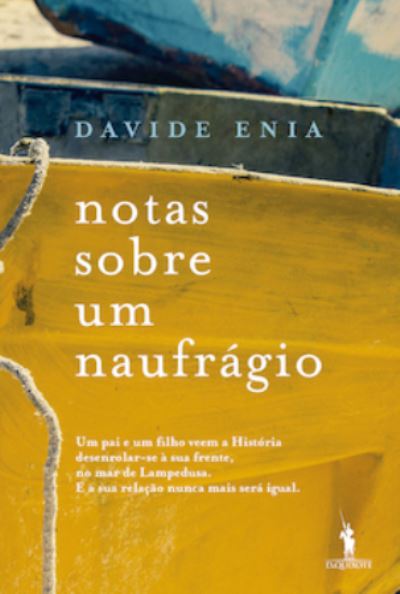 Cover for Davide Enia · Notas sobre um naufragio (Paperback Book) (2021)