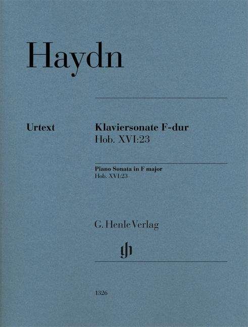 Klaviersonate F-dur Hob. XVI:23 - Haydn - Bücher -  - 9790201813264 - 