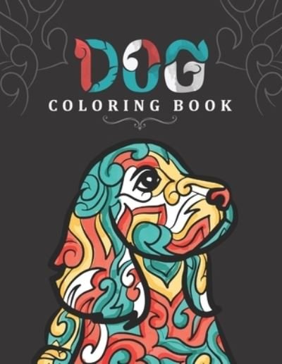 Cover for Nes Digiart · Dog Coloring Book (Paperback Bog) (2021)