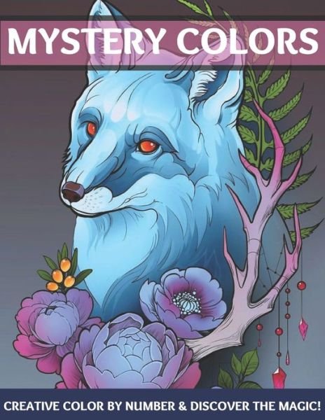 Cover for Emily Rita · Mystery colors creative color by number &amp; discover the magic (Paperback Book) (2021)