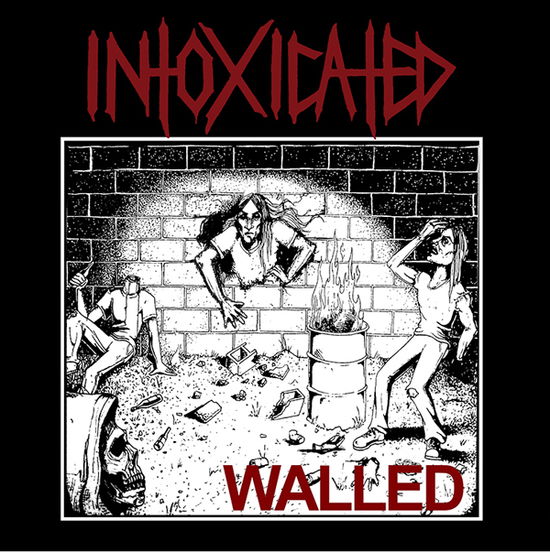 Cover for Intoxicated · Walled (White Vinyl) (LP) (2021)