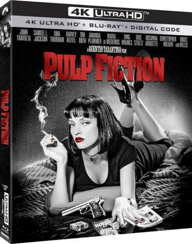 Cover for Pulp Fiction (4K UHD Blu-ray) (2022)