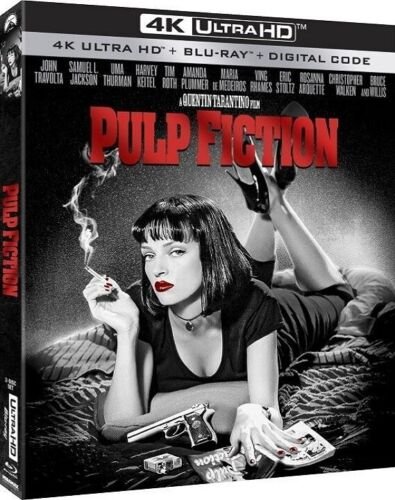 Cover for Pulp Fiction (4K Ultra HD) (2022)