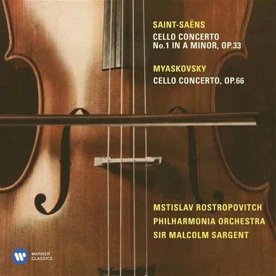 Cover for Rostropovich Mstislav · Saint-saens &amp; Myakovsky: Cello (CD) (2017)