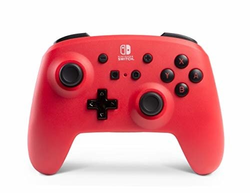 Cover for Power A · PowerA Enhanced Wireless Switch Controller - Red (SWITCH) (2019)