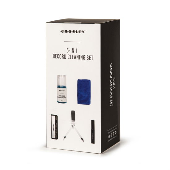 Cover for Crosley · 5 In 1 Record Cleaning Set (Black) (Vinyltilbehør)