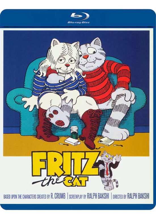 Cover for Blu-ray · Fritz the Cat (Blu-ray) (2021)